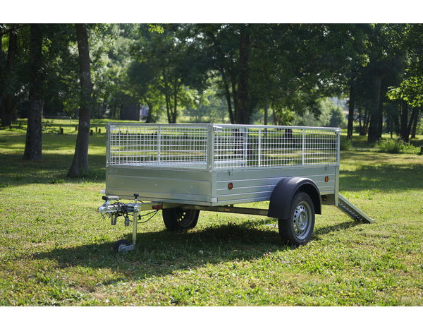 Remolque de acero galvanizado 500 kg – 291 × 159 cm